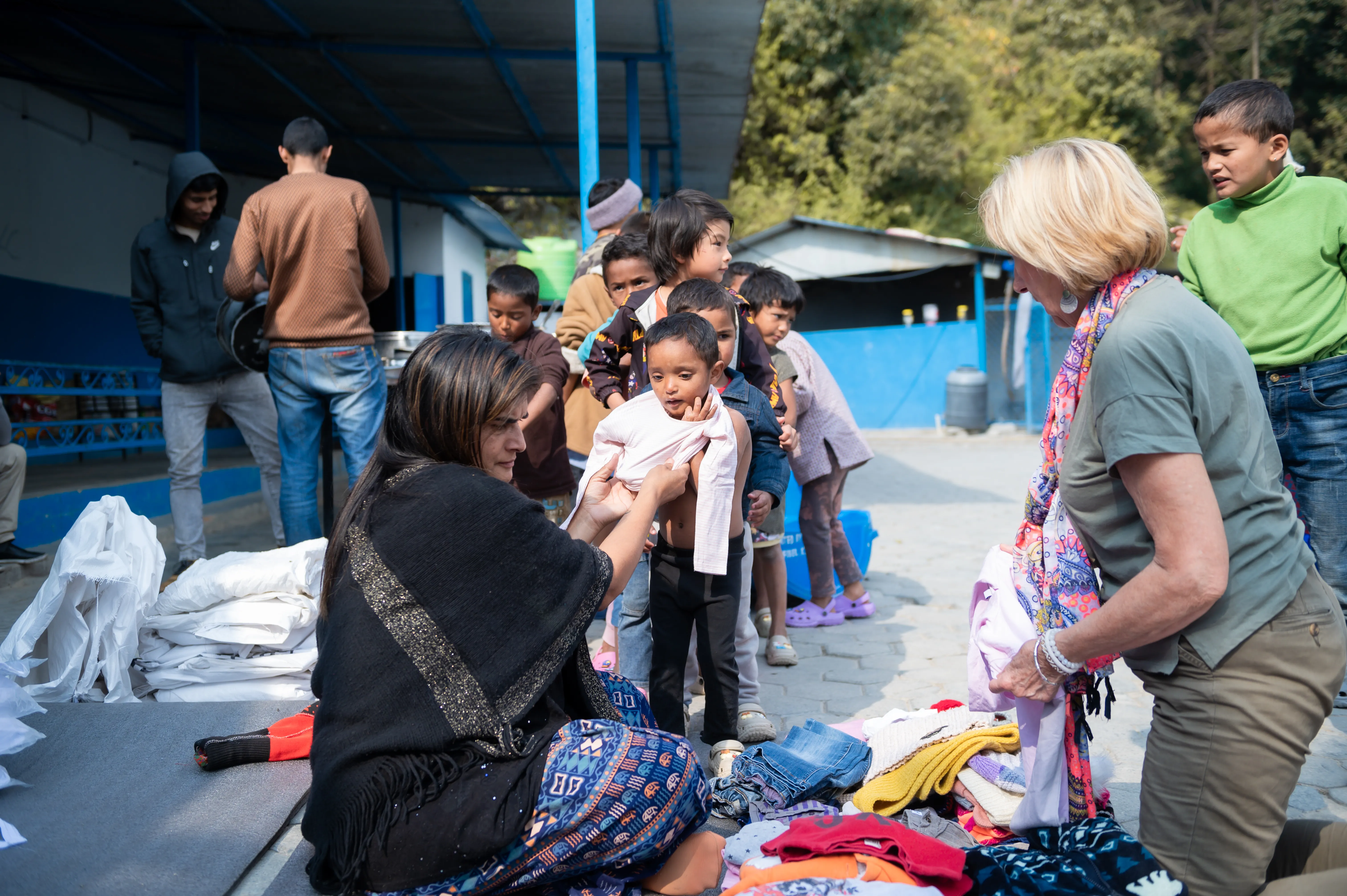 Pabitra Sewa Samaj - Winter Item Distribution